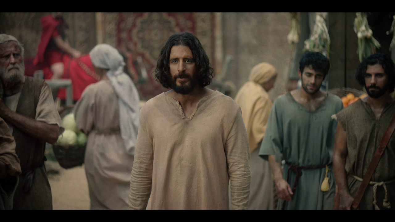 Jonathan Roumie qui interprète Jésus dans la série "L'élu" [SAJE Distribution]