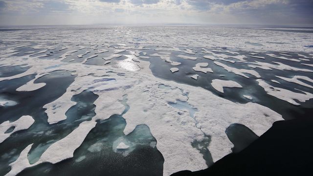 L'Arctique est la zone du monde qui se réchauffe le plus rapidement. [David Goldman - Keystone]