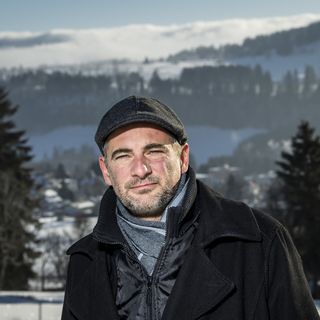 Olivier Schinz, responsable du projet "La Chaux-de-Fonds, Capitale culturelle suisse 2025". [Jean-Christophe Bott - Keystone]