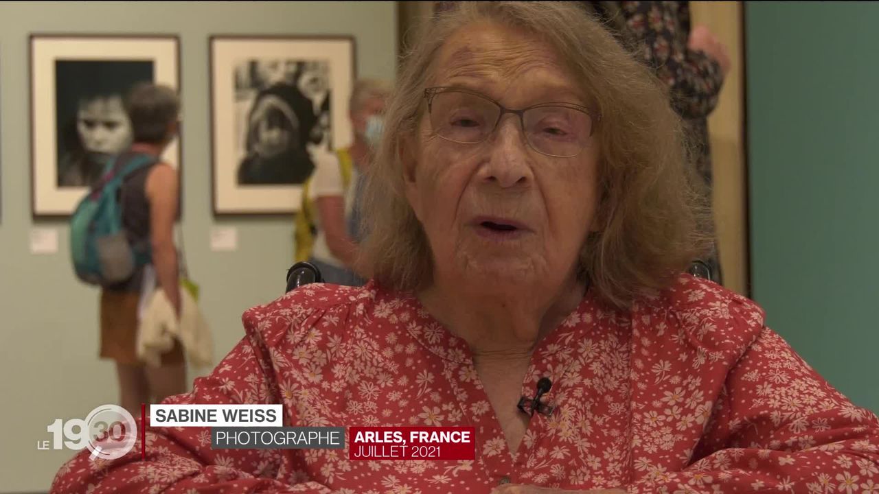 La photographe franco-suisse Sabine Weiss est décédée à l'âge de 97 ans [RTS]