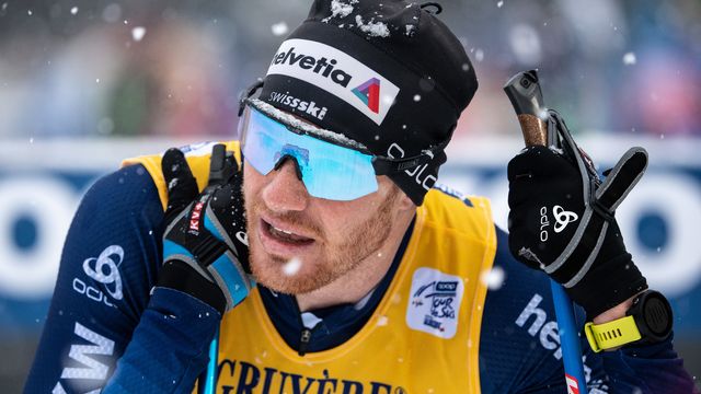 Dario Cologna ne disputera pas les deux dernières étapes du Tour de Ski. [Peter Schneider - Keystone]