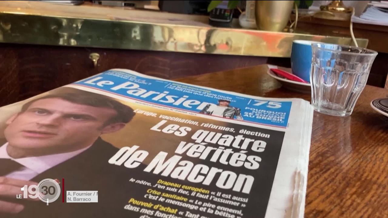 Dans une interview au Parisien, le président Emmanuel Macron attaque les non-vaccinés et provoque la colère de l'opposition [RTS]