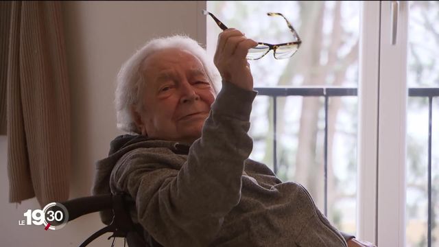 Micha Grin, ex-journaliste, poète et enseignant vient de fêter ses 100 ans. Il nous ouvre sa boîte à souvenirs [RTS]