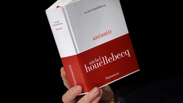 Le nouveau livre de l'écrivain français Michel Houellebecq, "Anéantir", est sorti le 7 janvier 2022.
Thomas COEX
AFP [Thomas COEX - AFP]