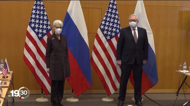 Les Etats-Unis et la Russie ont parlé à Genève de l'avenir du continent européen, dans un climat qui rappelle la Guerre froide [RTS]
