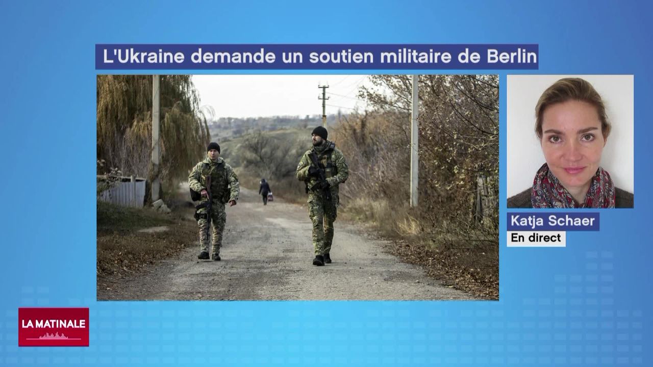 Zoom (vidéo) - L’Ukraine exige un soutien militaire de l’Allemagne [RTS]