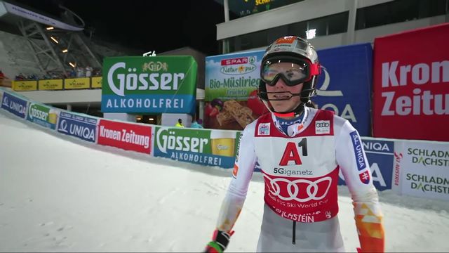 Schladming (AUT), slalom dames : Petra Vlhova (SVK) remporte le globe de la spécialité [RTS]