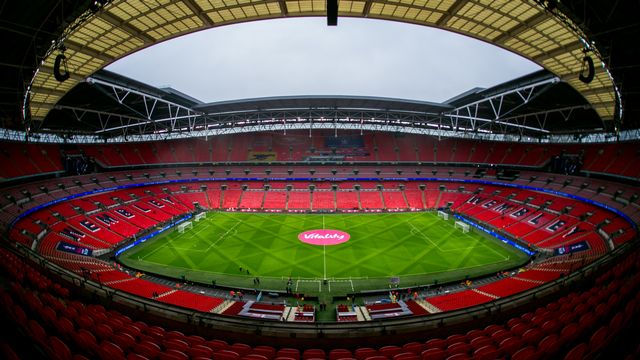 Le stade de Wembley avait notamment accueilli la finale de l'Euro 2020. [NurPhoto - AFP]