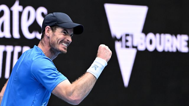 Andy Murray: la rage de vaincre exprimée dans ce poing et ces dents serrés. [Dave Hunt - AP]