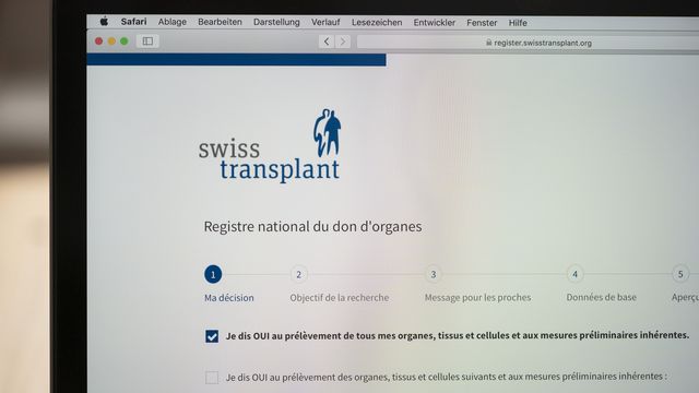 Swisstransplant fait l'objet d'une enquête ouverte par le Préposé fédéral à la protection des données et à la transparence. [Gaetan Bally - Keystone]