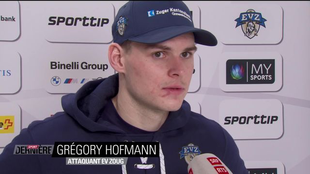 Hockey: Interview de Grégory Hoffmann [RTS]
