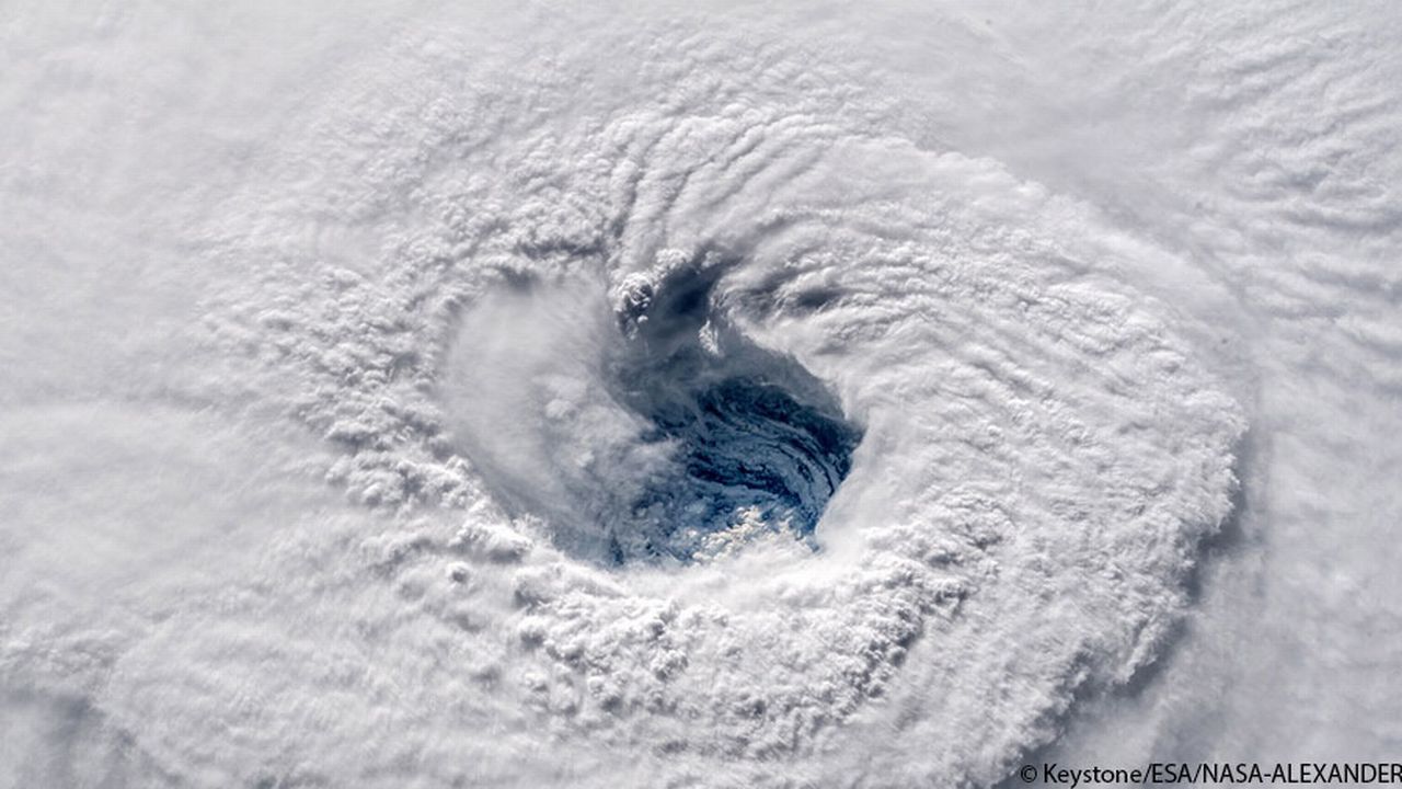 Ouragan Florence [ESA/NASA-ALEXANDER - Keystone]