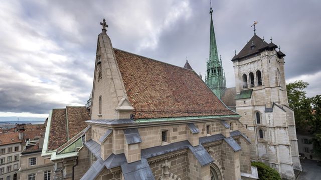 La cathédrale Saint-Pierre de Genève. [Martial Trezzini - Keystone]