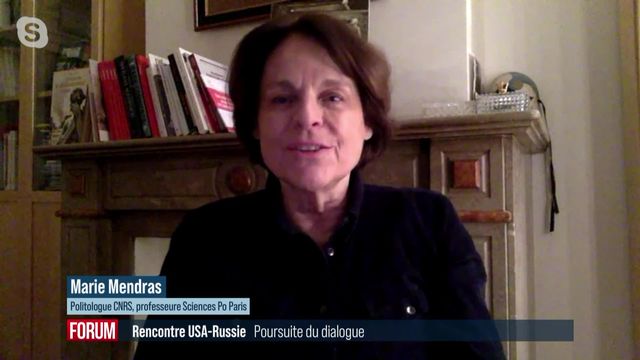 Dialogue USA-Russie: interview de Marie Mendras [RTS]