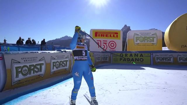 Cortina d'Ampezzo (ITA), Super G dames: victoire d'Elena Curtoni (ITA) [RTS]