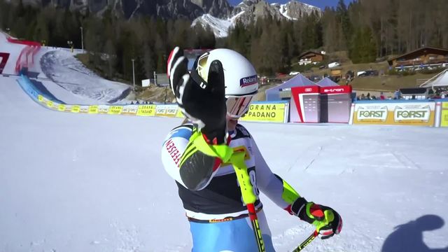 Cortina d'Ampezzo (ITA), Super G dames: Joana Haehlen (SUI) [RTS]