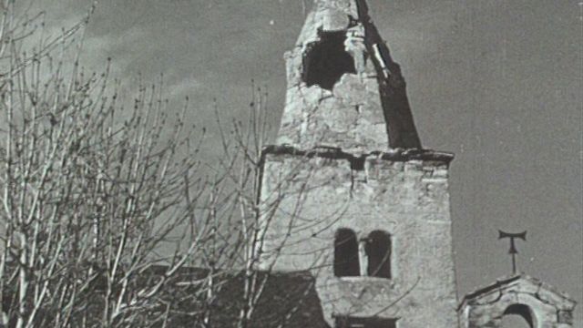 Le 25 janvier 1946, un puissant tremblement de terre frappe la région de Sierre. [RTS]