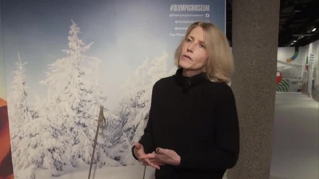 Entretien avec Anne Chevalley, responsable des programmations du Musée olympique à Lausanne, sur le futur de l’olympisme en hiver [RTS]