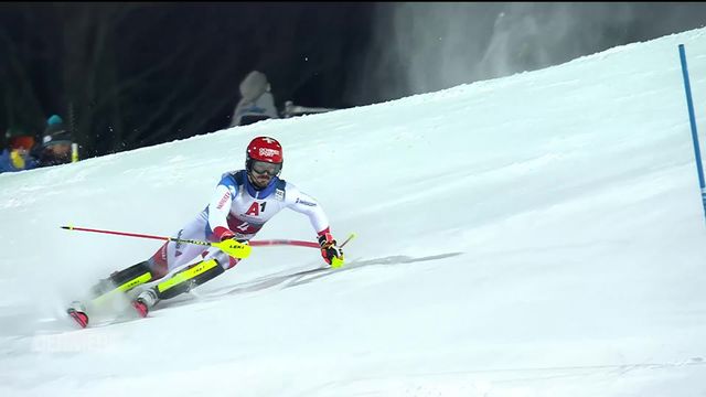 Ski, slalom messieurs, Schladming (AUT): Tanguy Nef meilleur suisse se place dans le top 10 [RTS]