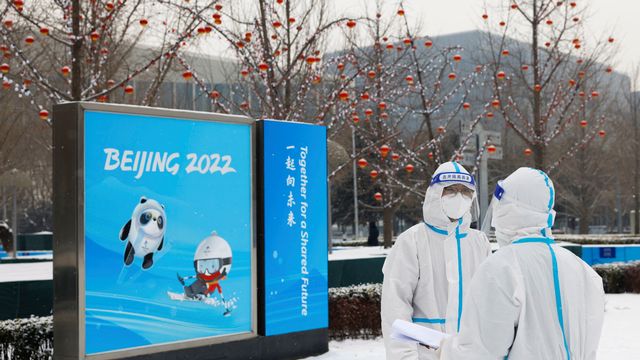 Les organisateurs de Pékin 2022 ont mis en place des mesures très strictes pour éviter tout risque de contamination. [Tyrone Siu - Reuters]