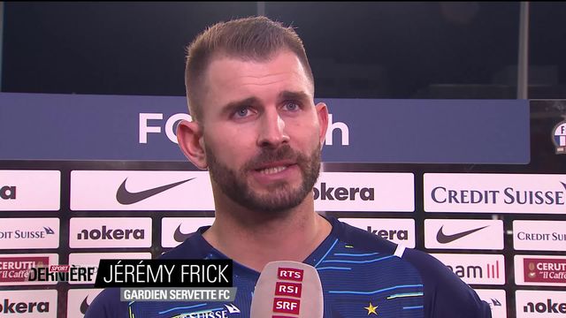 Football, Super league: Interview de Jérémy Frick [RTS]