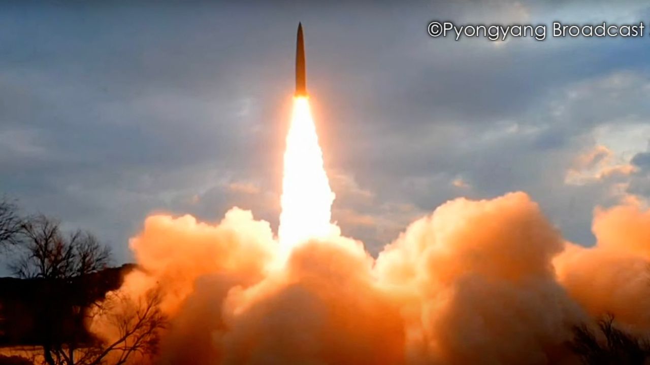 La Corée du Nord a multiplié les lancements de missile depuis le début de l'année. [EyePress News - EyePress via AFP]