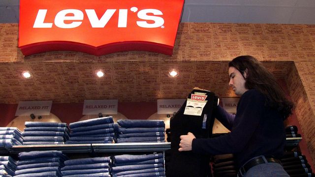 La marque Levi's. [AP Photo/CP Kevin Frayer - Keystone]