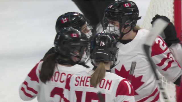 Hockey, ROC-CAN (1-6): large victoire des Canadiennes [RTS]