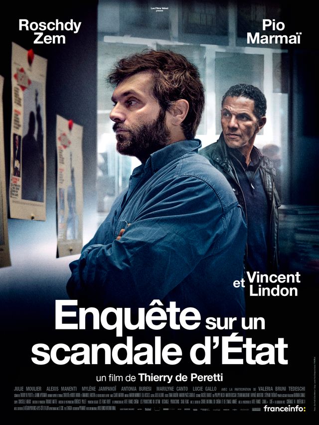 L'affiche du film "Enquête sur un scandale d'Etat" de Thierry de Peretti. [Pyramide Films]