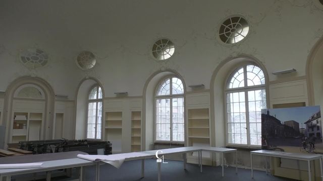 La Bibliothèque cantonale et universitaire de Fribourg fait peau neuve [RTS]