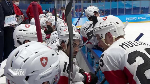 JO, Hockey messieurs: défaite de l'équipe de Suisse face à la République tchèque aux tirs aux buts (1-2) [RTS]