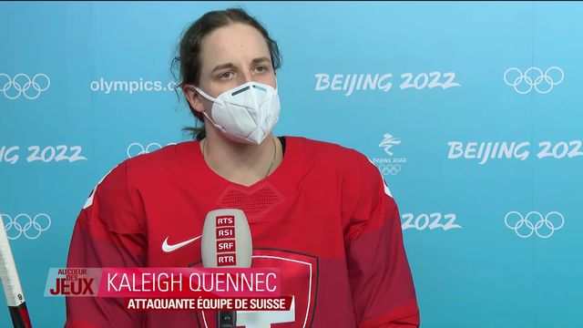 JO, Hockey féminin: Interview de Kaleigh Quennec [RTS]