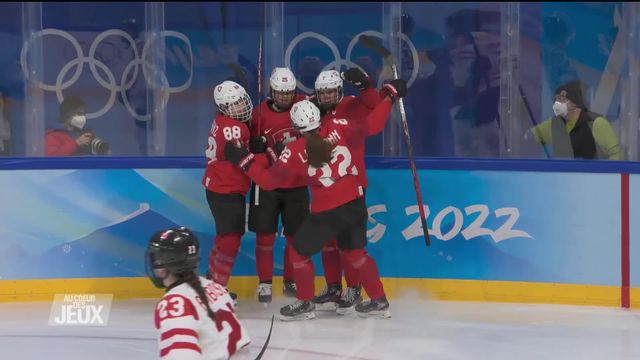 JO, Hockey fémnin: Lara Stalder et Alina Müller, fers de lance de l'équipe suisse [RTS]