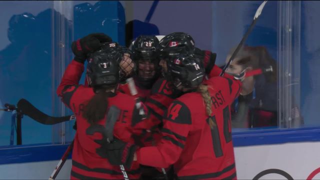 Hockey, finale dames, CAN - USA (3-2): les Canadiennes récupèrent leur couronne olympique [RTS]