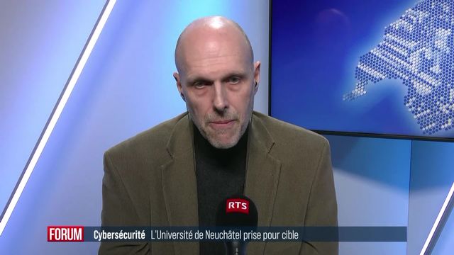 L’Université de Neuchâtel a été victime d’une cyberattaque (vidéo) [RTS]