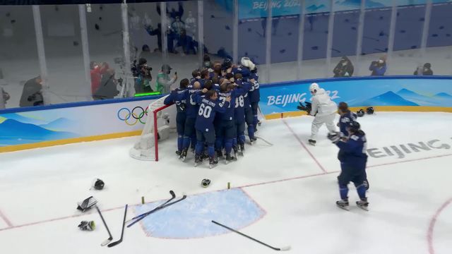 Hockey, finale messieurs, FIN - ROC (2-1): les Finlandais champions olympiques pour la 1ère fois de leur histoire ! [RTS]