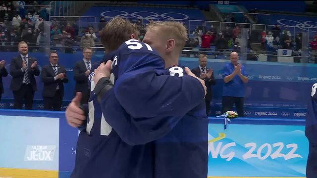 JO, hockey, FIN – ROC (2-1) : la Finlande remporte son premier titre olympique [RTS]