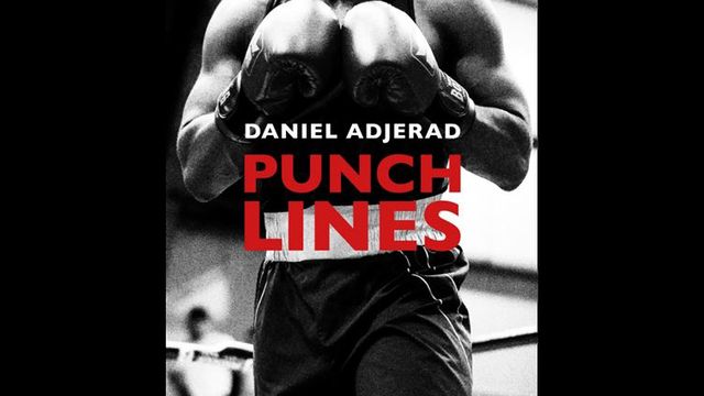 La couverture du livre "Punchlines" de Daniel Adjerad. [Le mot et le reste]