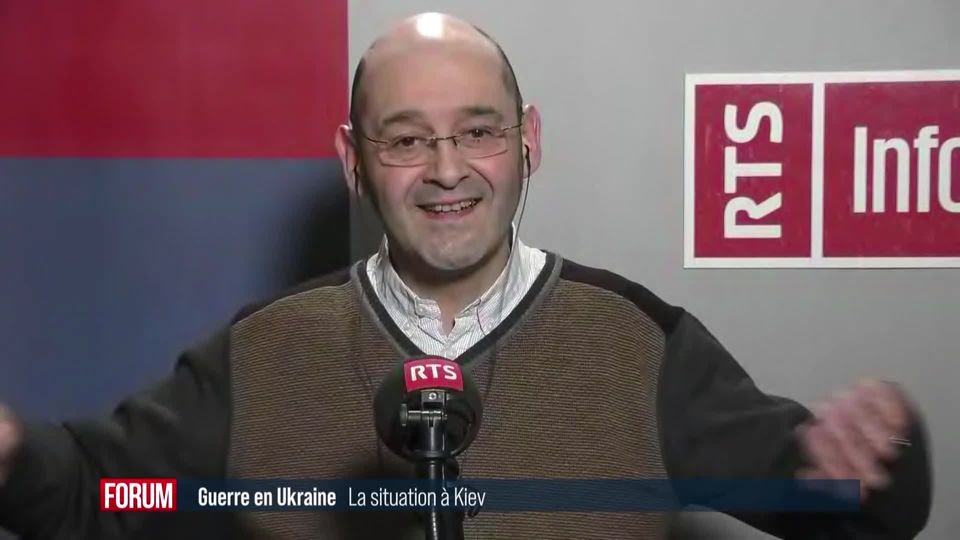 La guerra en Ucrania, la situación en kiev: entrevista con Eric Aunoble [RTS]