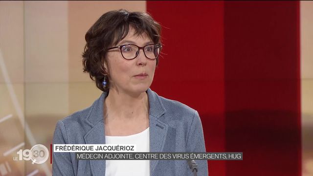 Pandémie de Covid-19: l'avis de Frédérique Jacquérioz, médecin adjointe au Centre des virus émergents aux HUG [RTS]