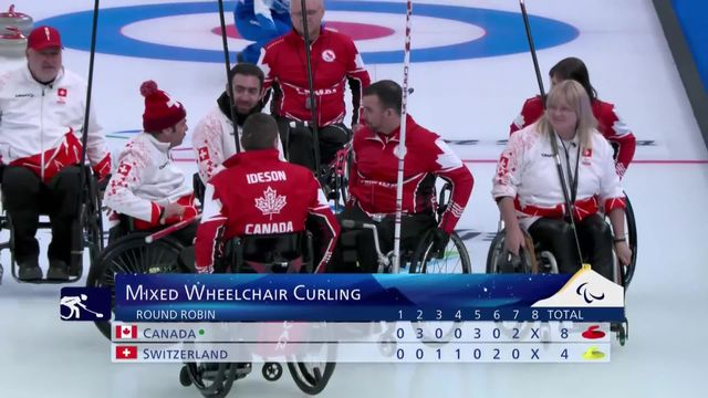 Curling, Canada - Suisse (8-4): la Suisse subit une 2e défaite consécutive [RTS]