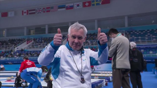 Paralympiques, curling,  Suisse - Estonie (6-8): La Suisse termine son tournoi par une nouvelle défaite [RTS]