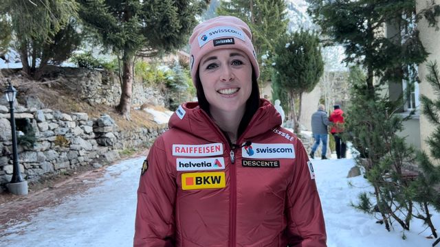 Zoé Chastan travaille au sein de Swiss-Ski depuis 4 ans. [F.Galaud - Keystone]