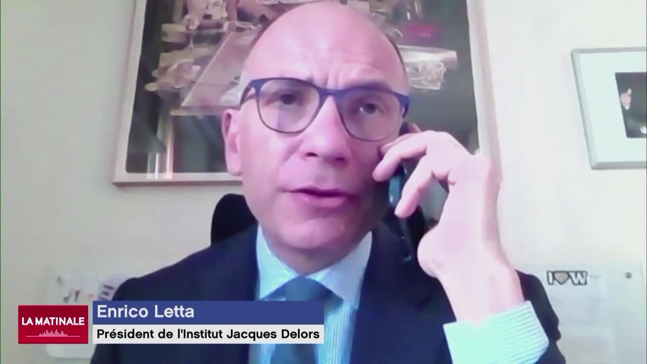 L'invité de La Matinale (vidéo) - Enrico Letta, ancien président du Conseil italien et actuel président de l'Institut Jacques Delors [RTS]
