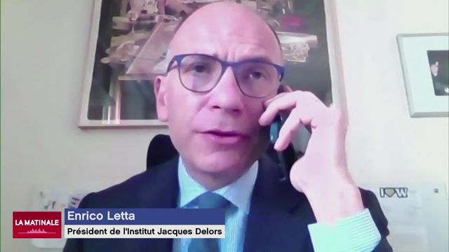 L'invité de La Matinale (vidéo) - Enrico Letta, ancien président du Conseil italien et actuel président de l'Institut Jacques Delors [RTS]