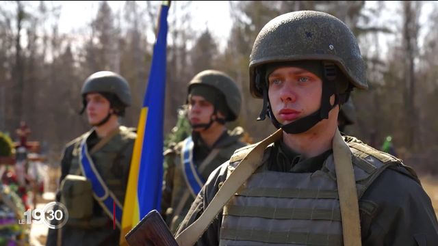 En Ukraine, "l'armée russe est enlisée", a déclaré mercredi le chancelier allemand Olaf Scholz [RTS]