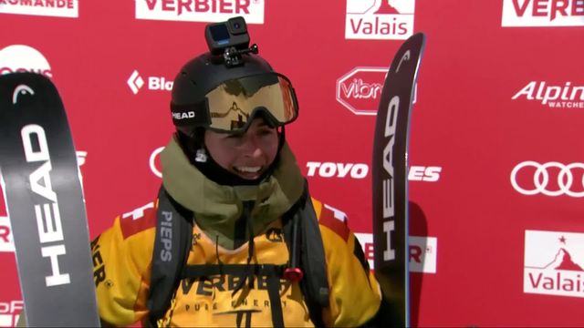 Xtreme de Verbier (SUI), ski dames : malgré sa chute, Jessica Hotter (NZL) est championne du monde [RTS]