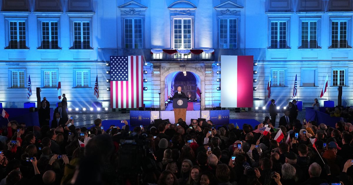 Joe Biden diz que Vladimir Putin não pode ficar no poder, nuance na Casa Branca – rts.ch