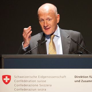 Manuel Bessler, membre de la Direction du développement et de la coopération (DDC) et chef du Corps suisse d'aide humanitaire. [Georgios Kefalas - Keystone]