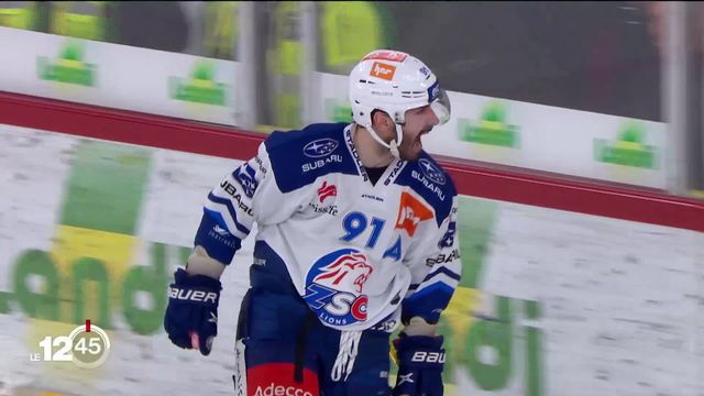 Hockey: Défait sur sa glace (1-3), le HC Bienne disputera un septième match décisif face aux Zurich Lions [RTS]
